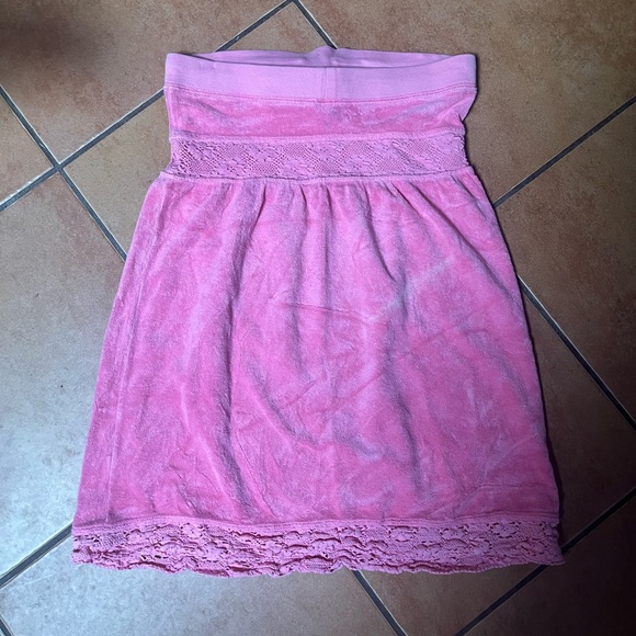 Vintage Juicy Couture Terry Cloth Bathing Suit Cover Dress - Picture 4 of 9